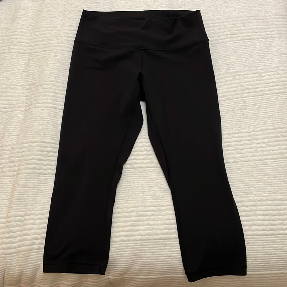 Lululemon wunder under crop leggings